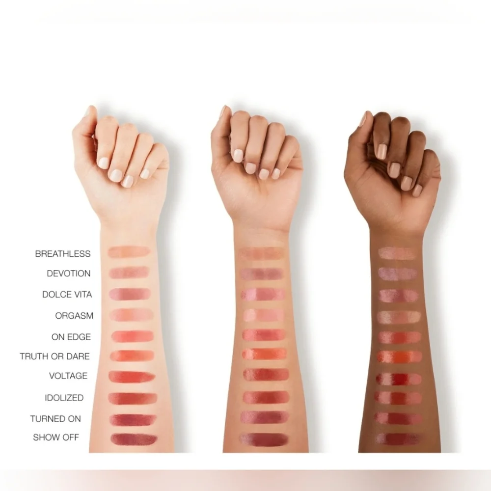 Nars Afterglow Sensual Shine Hydrating Lipstick Orgasm Peach Pink Brand New